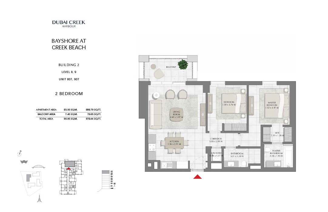 Floor Plan - Villanova Amaranta Townhouses amenities